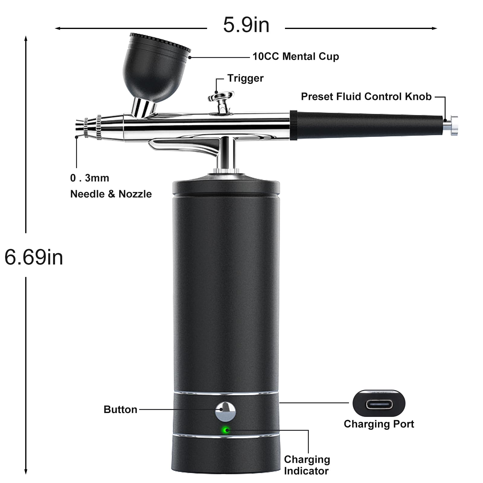Amazon.com: Airbrush Kit Rechargeable Cordless Airbrush Compressor Amazon.com: Airbrush Kit Rechargeable Cordless Airbrush Compressor